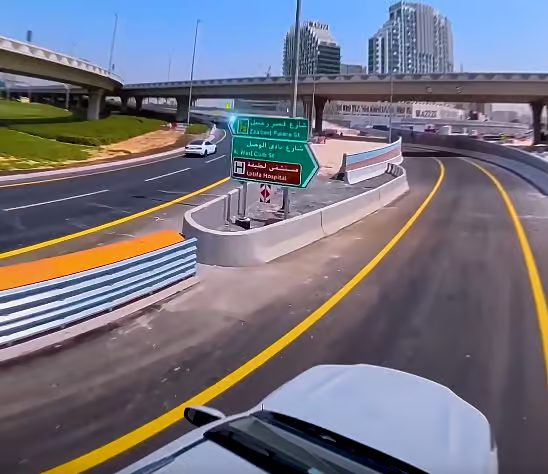 Dubai Opens New Tunnel Linking Dubai-Al Ain Road to Oud Metha Service Road